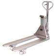 Schefer Gabelhubwagen Premium Edelstahl mit integrierter Waage Tragkraft 2000kg Schefer Gabelhubwagen Premium Edelstahl mit integrierter Waage Tragkraft 2000kg-small