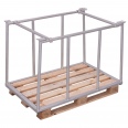 VARIOfit Palettenaufsatz Typ 75 aus verzinktem Stahl 1200x800mm Maße, 755mm Höhe
