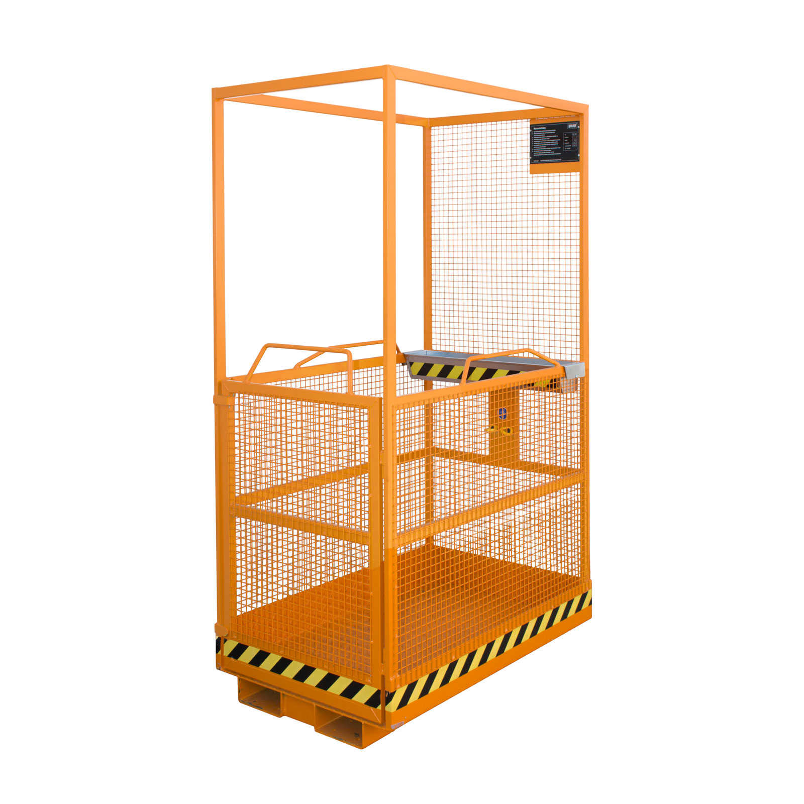 Bauer Arbeitsbühne MB-A/L, lackiert, Gelborange