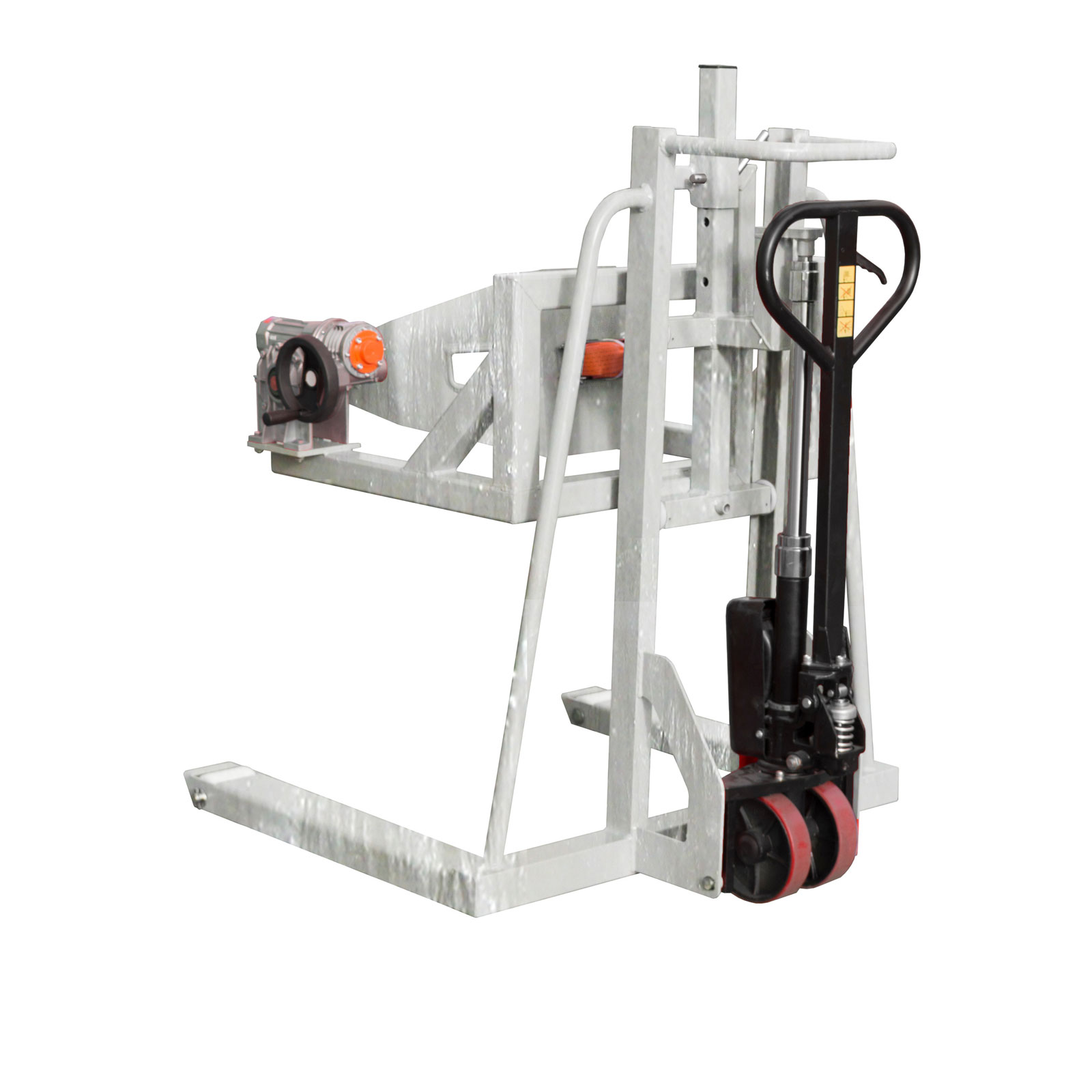 Bauer Fassheberoller FHR 600 F, feuerverzinkt