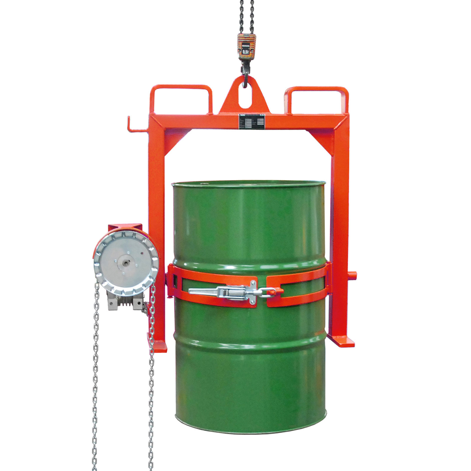 Bauer Fasskipper FD-SK, lackiert, Feuerrot