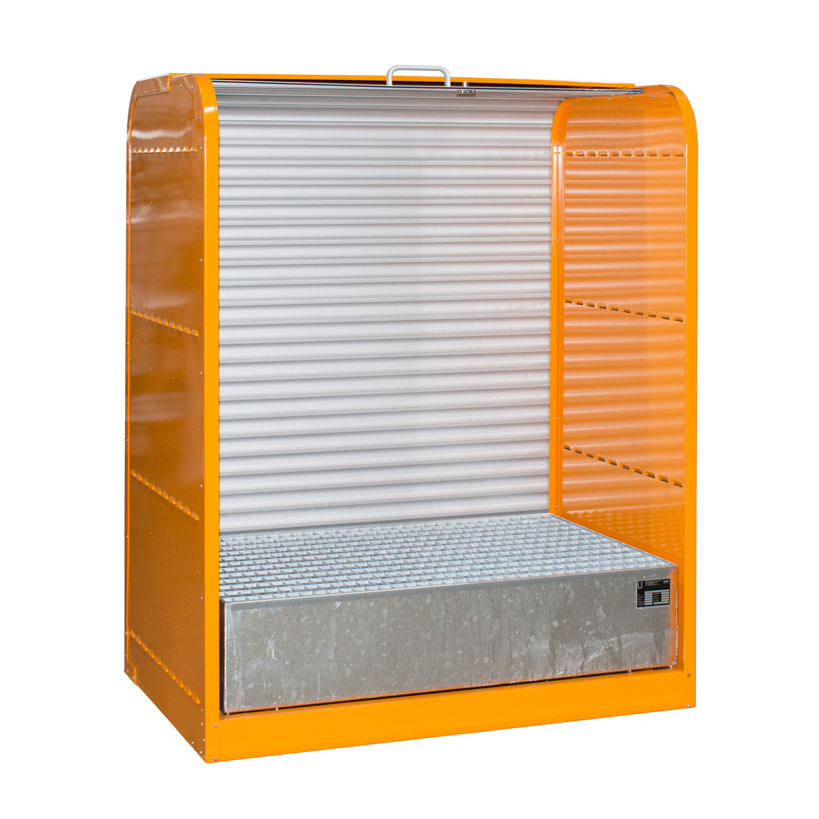 Bauer Gefahrstoff- Rolladenschrank RSG-1 max. 2x 200-l-Fässer