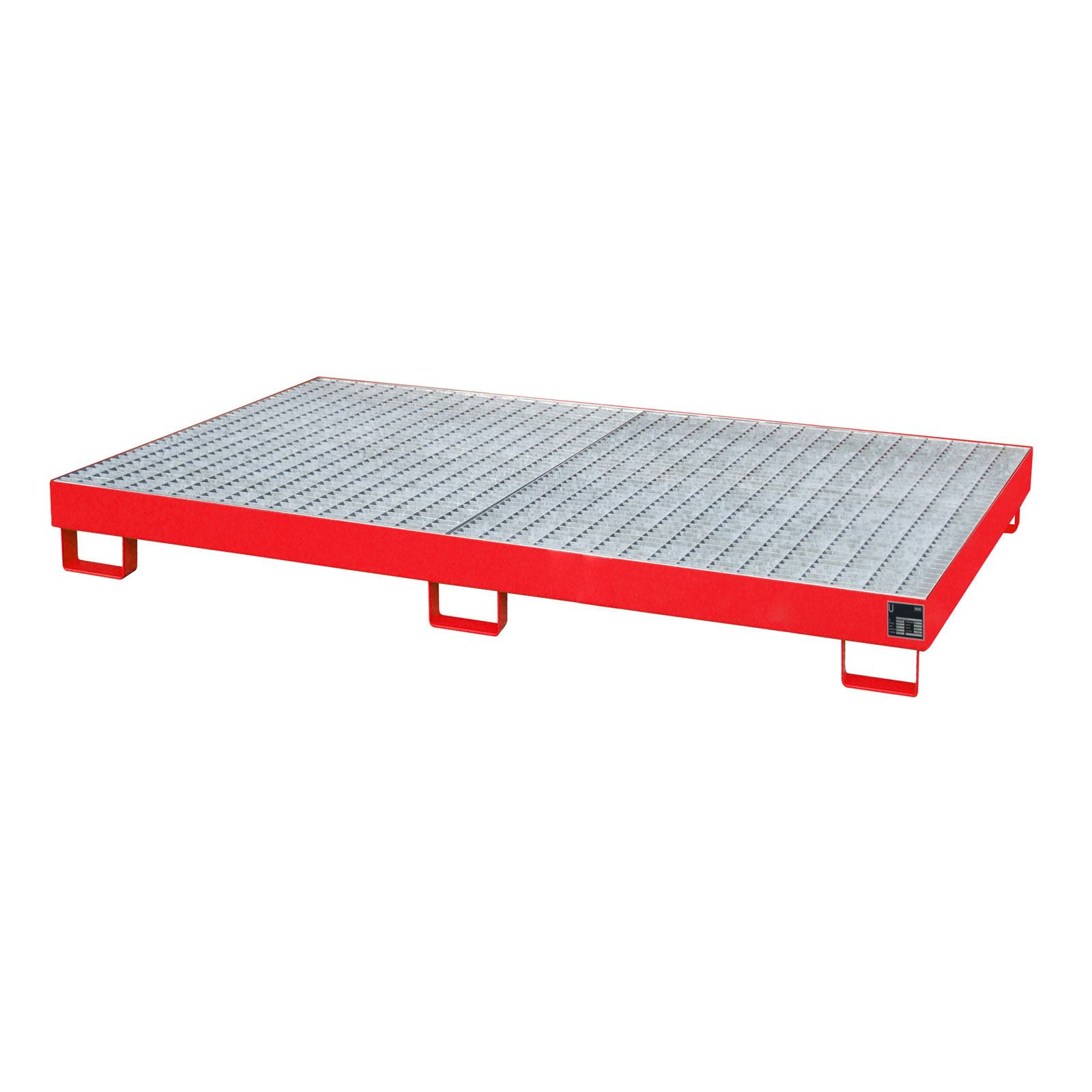 Bauer Regalwanne RW-GR 2200-1, lackiert, Feuerrot