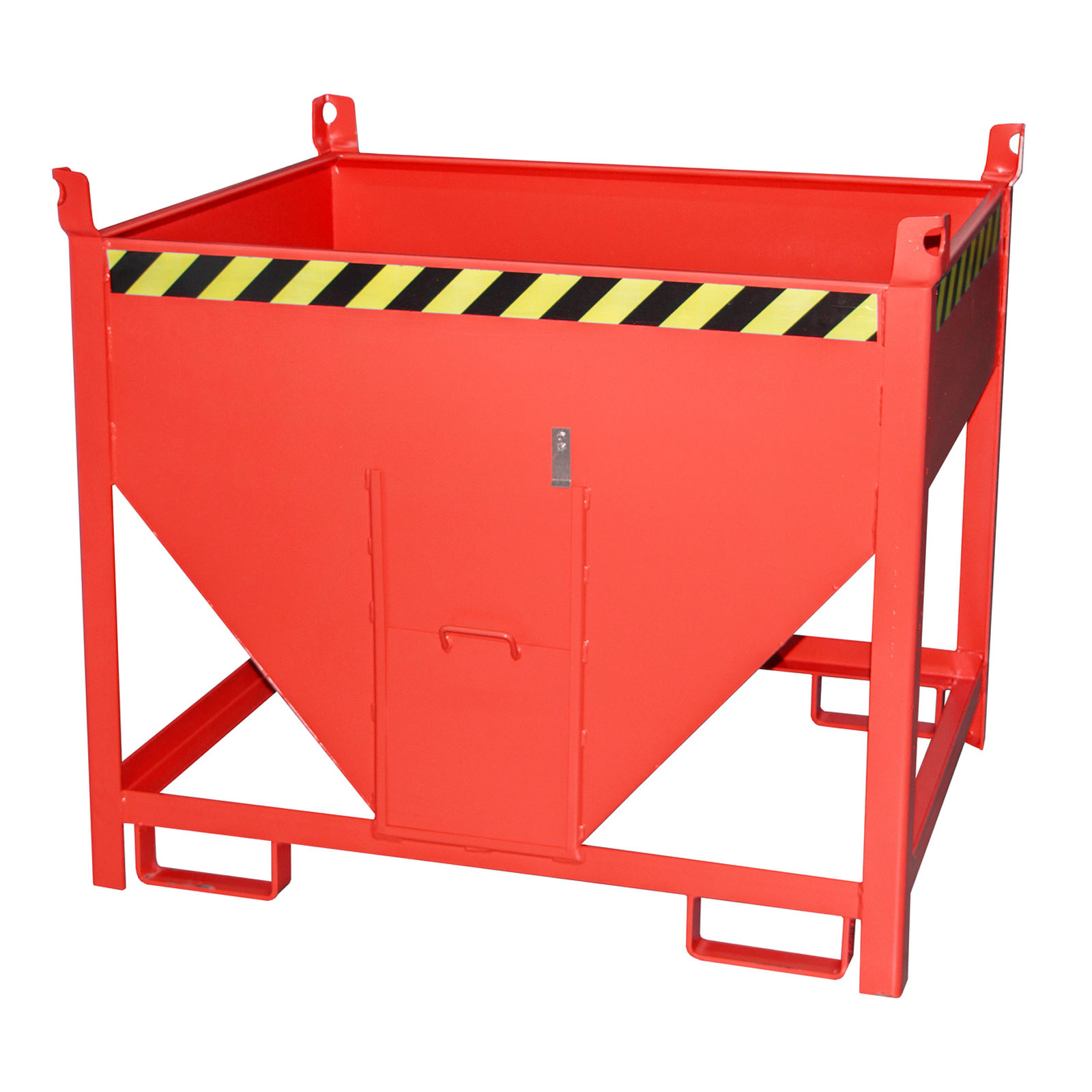 Bauer Silobehälter SGS 50, lackiert, Feuerrot