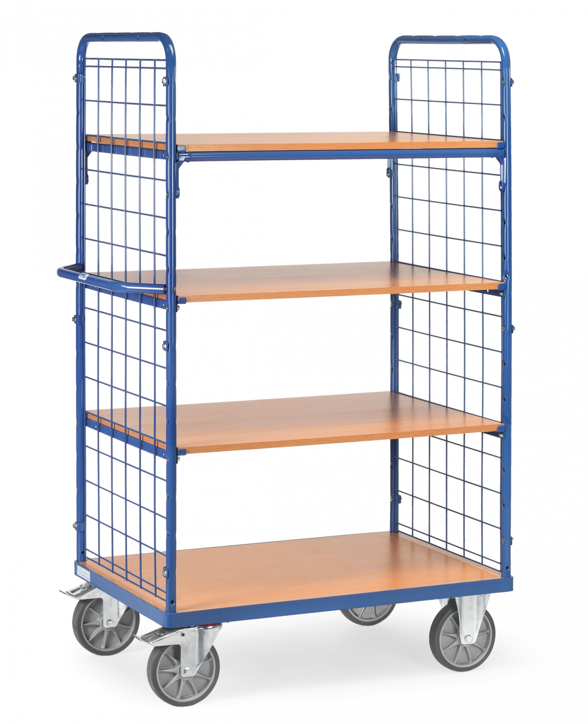 Fetra Etagenwagen mit Seitengittern 4 Etagen