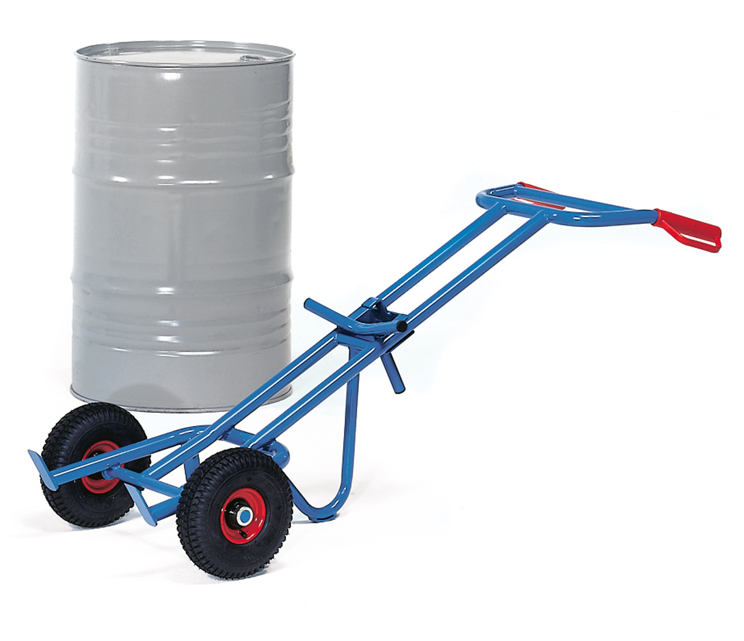 Fetra Fasskarre, wahlweise mit Vollgummi- oder Luftbereifung