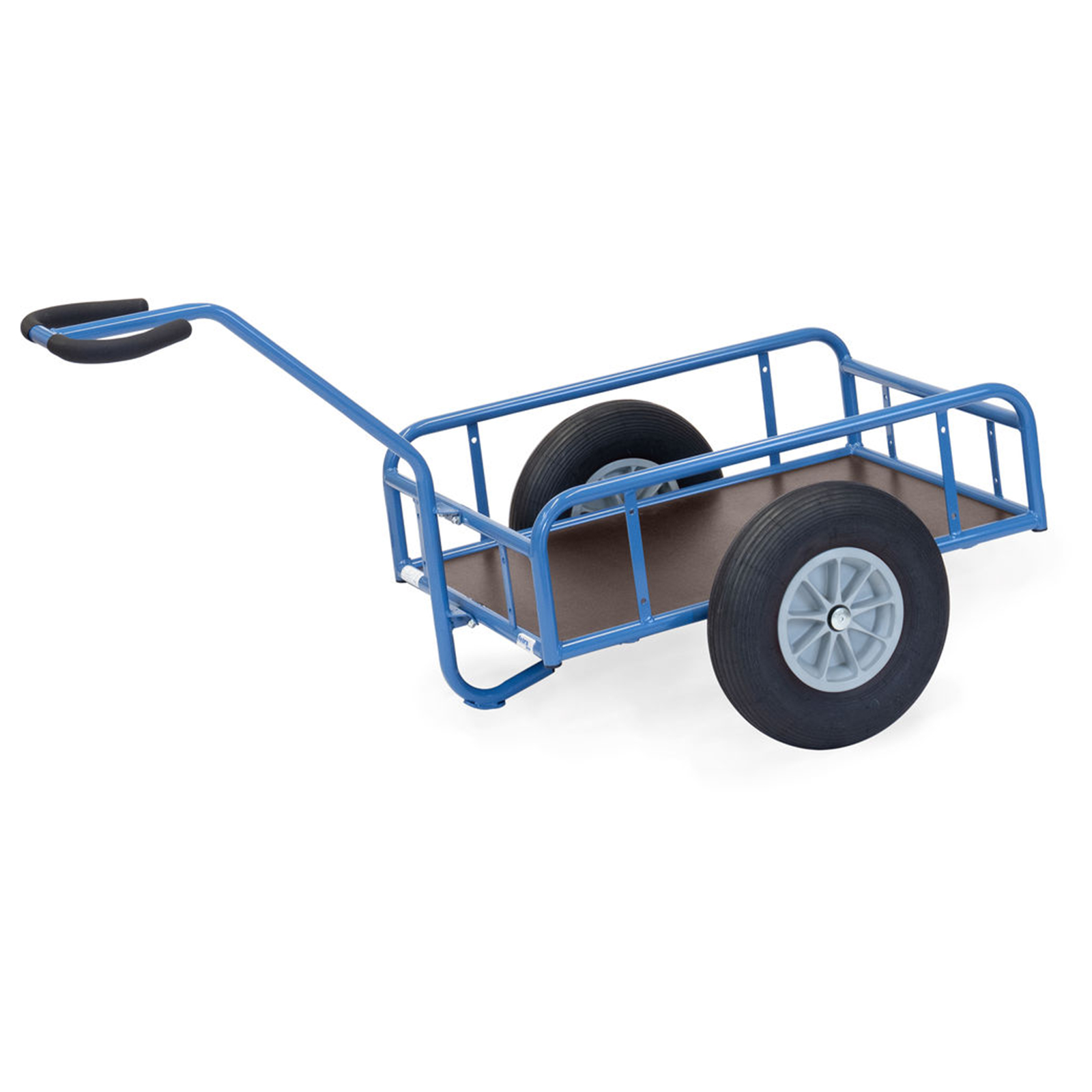 Fetra Handwagen mit Geländer und Polyurethanbereifung 845x545mm