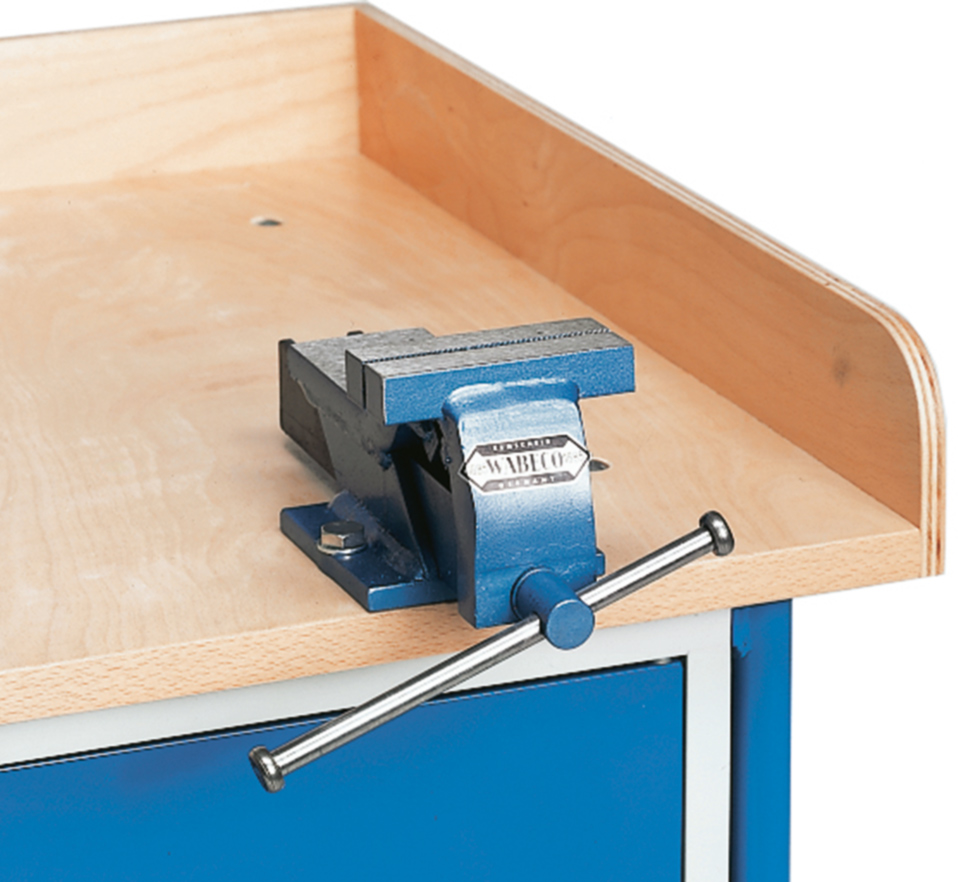 Fetra Schraubstock 100-125mm Backenbreite