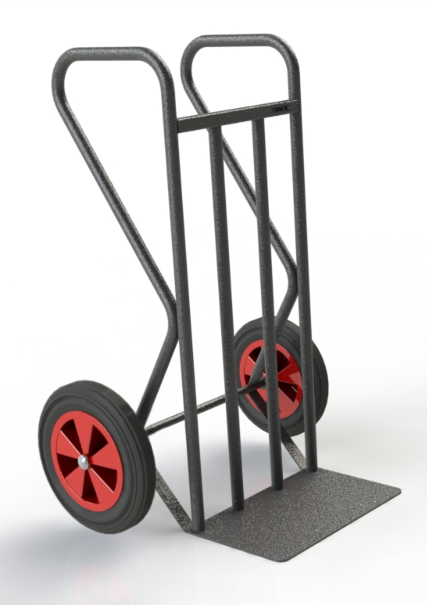 FIMM Bau Sackkarre 400 kg Tragkraft mit Gummi Reifen