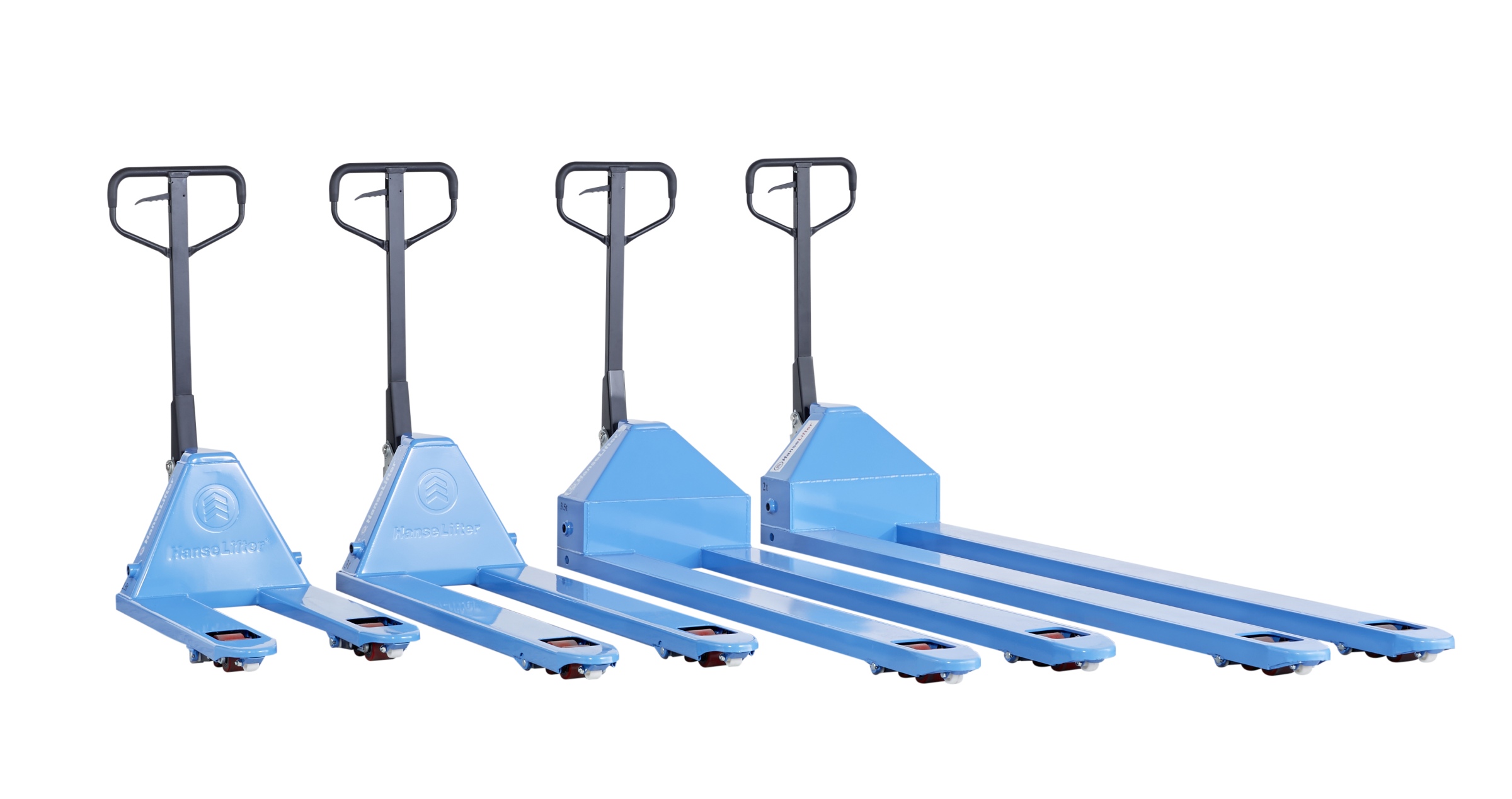 HanseLifter Hubwagen BF-Serie Sonderlängen Gabellänge 800-1500mm Tragkraft 2500kg