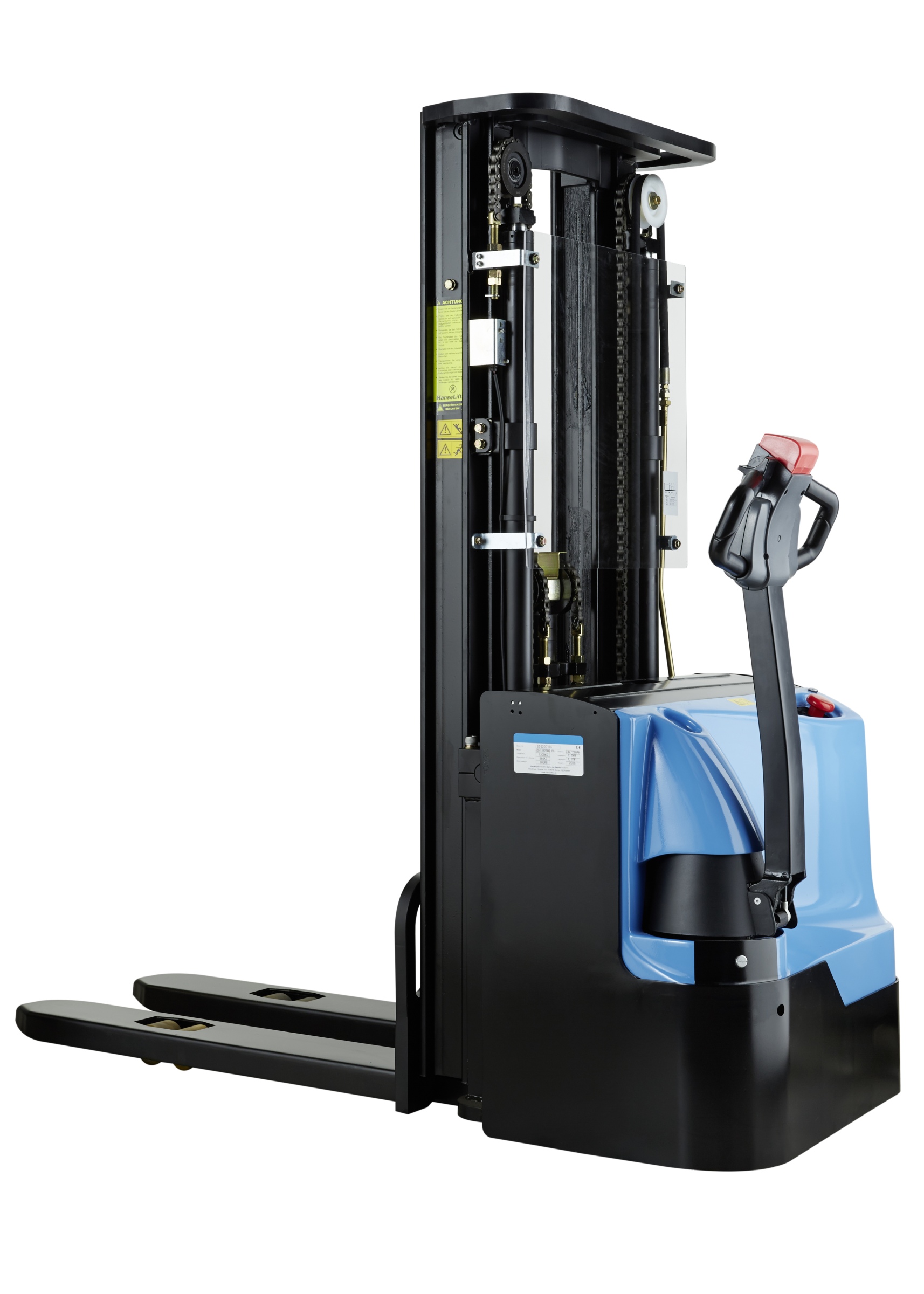 Hanselifter Deichselstapler E-DH1242TMG Hubhöhe 4200mm Tragkraft 1200kg