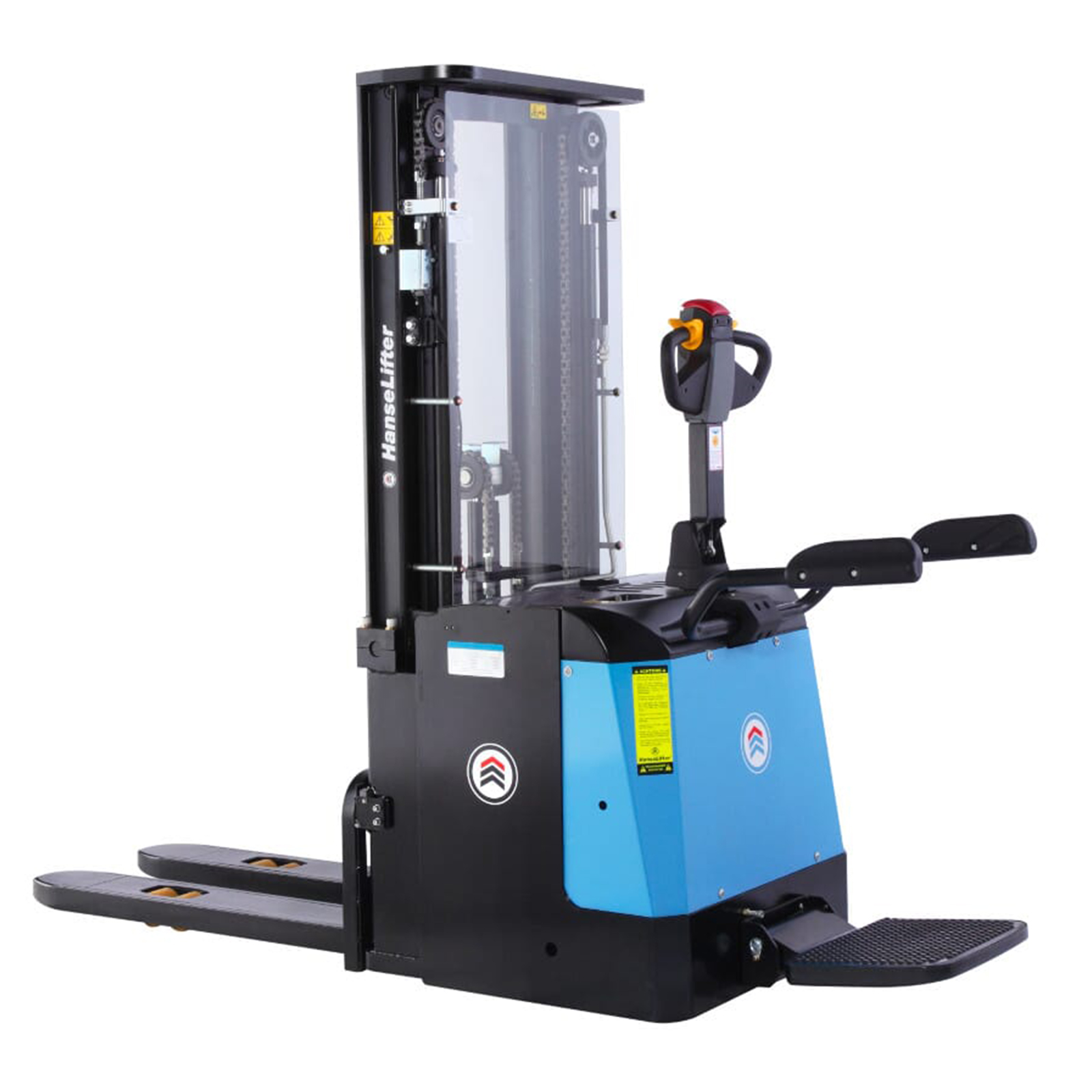 HanseLifter Deichselstapler E-DHT-S16PL Triplexmast bis max. Hubhöhe 5000 mm Tragfähigkeit 1600 kg