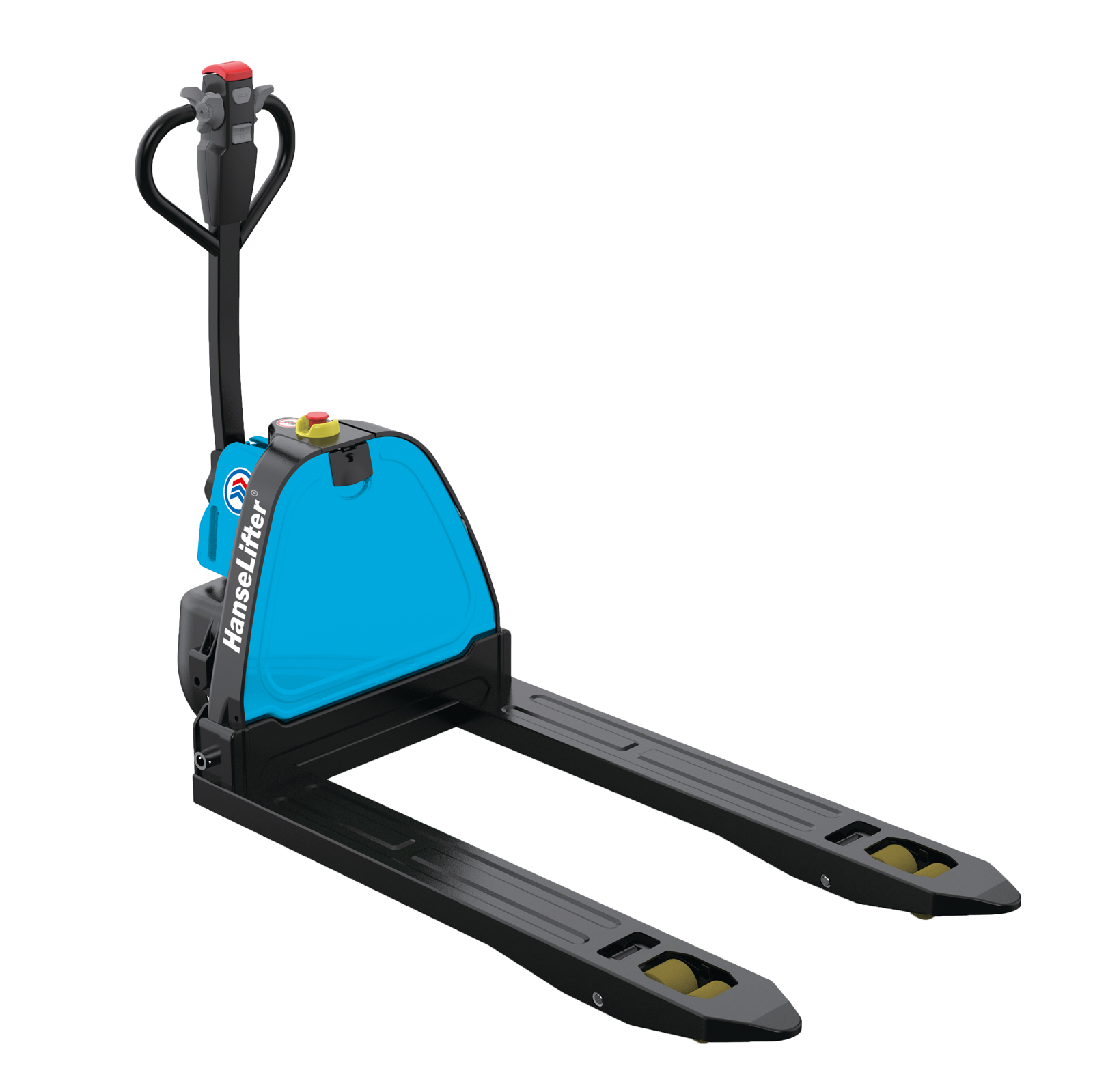 Hanselifter Elektrohubwagen E-LI-MOVER mit austauschbarem Lithium-Ionen-Akku bis Tragkraft 2000kg