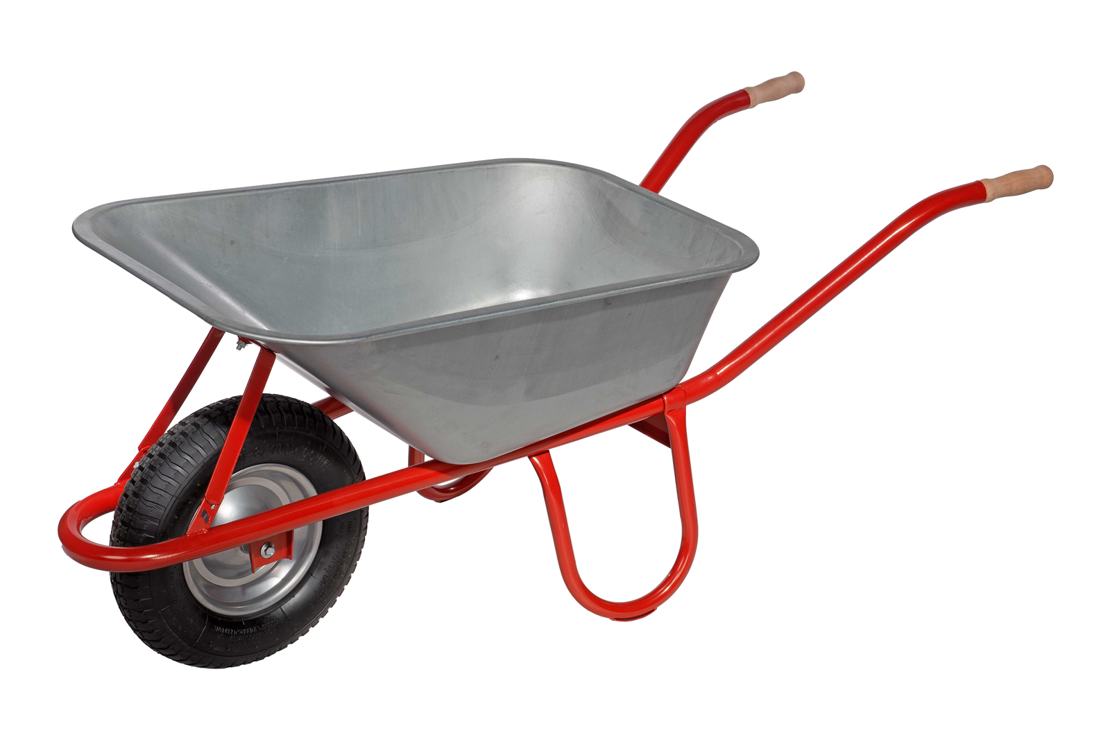 Pro-Bau-Tec Bauschubkarre Profi 100L Tragkraft 200kg