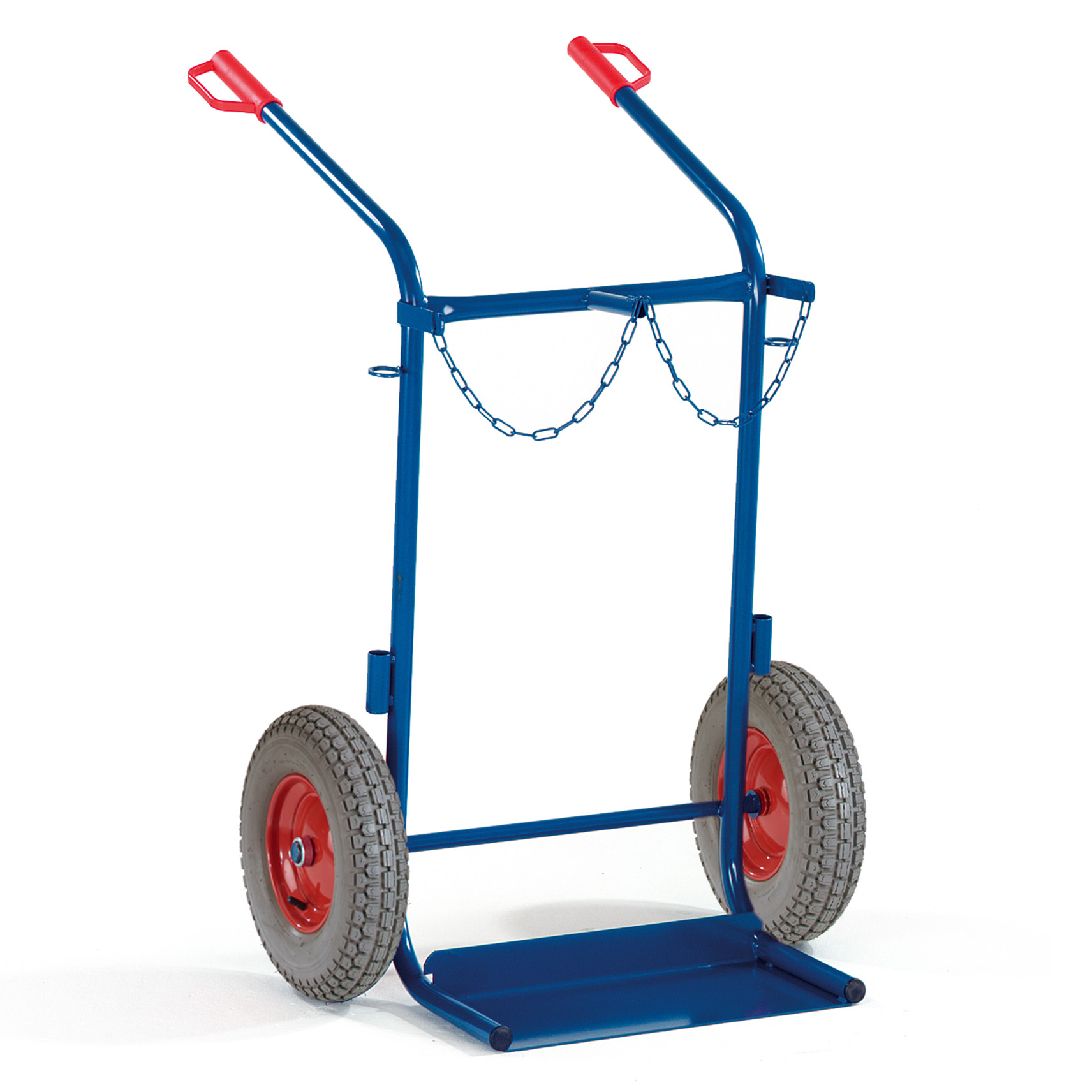 Rollcart Stahlflaschenkarre 200kg Traglast für 2 Flaschen a 40-50 Liter