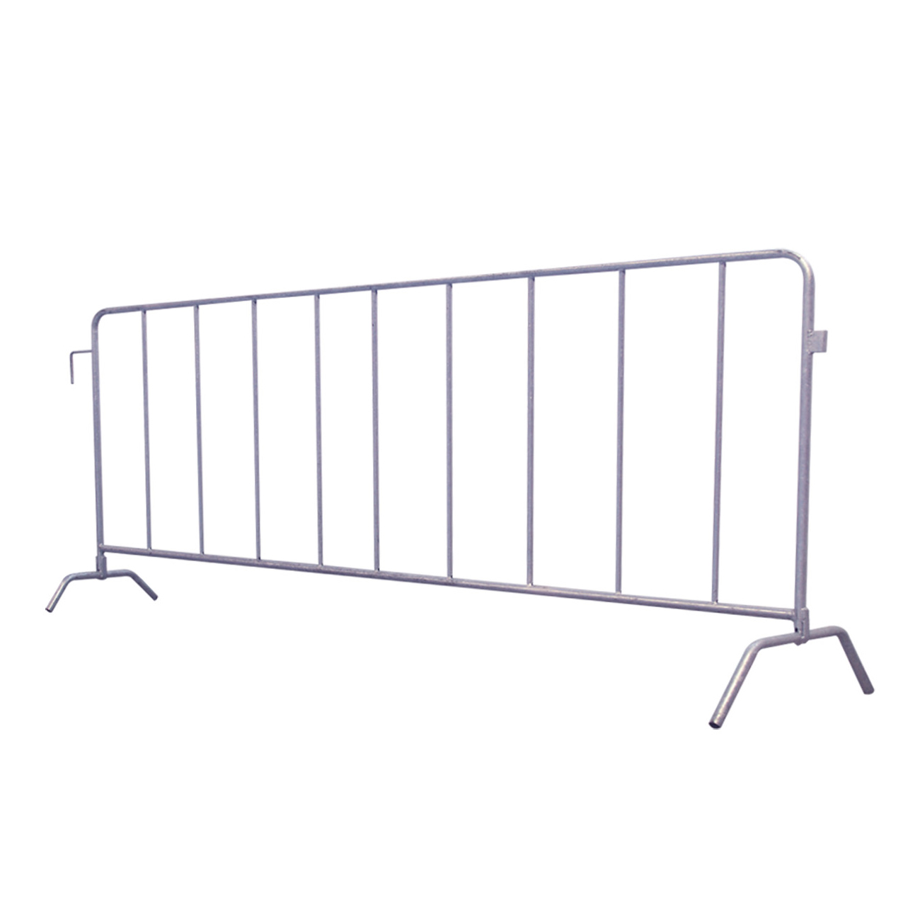 Schake Absperrgitter Typ L, verzinkt, 9 Füllstäbe, 2,5m lang