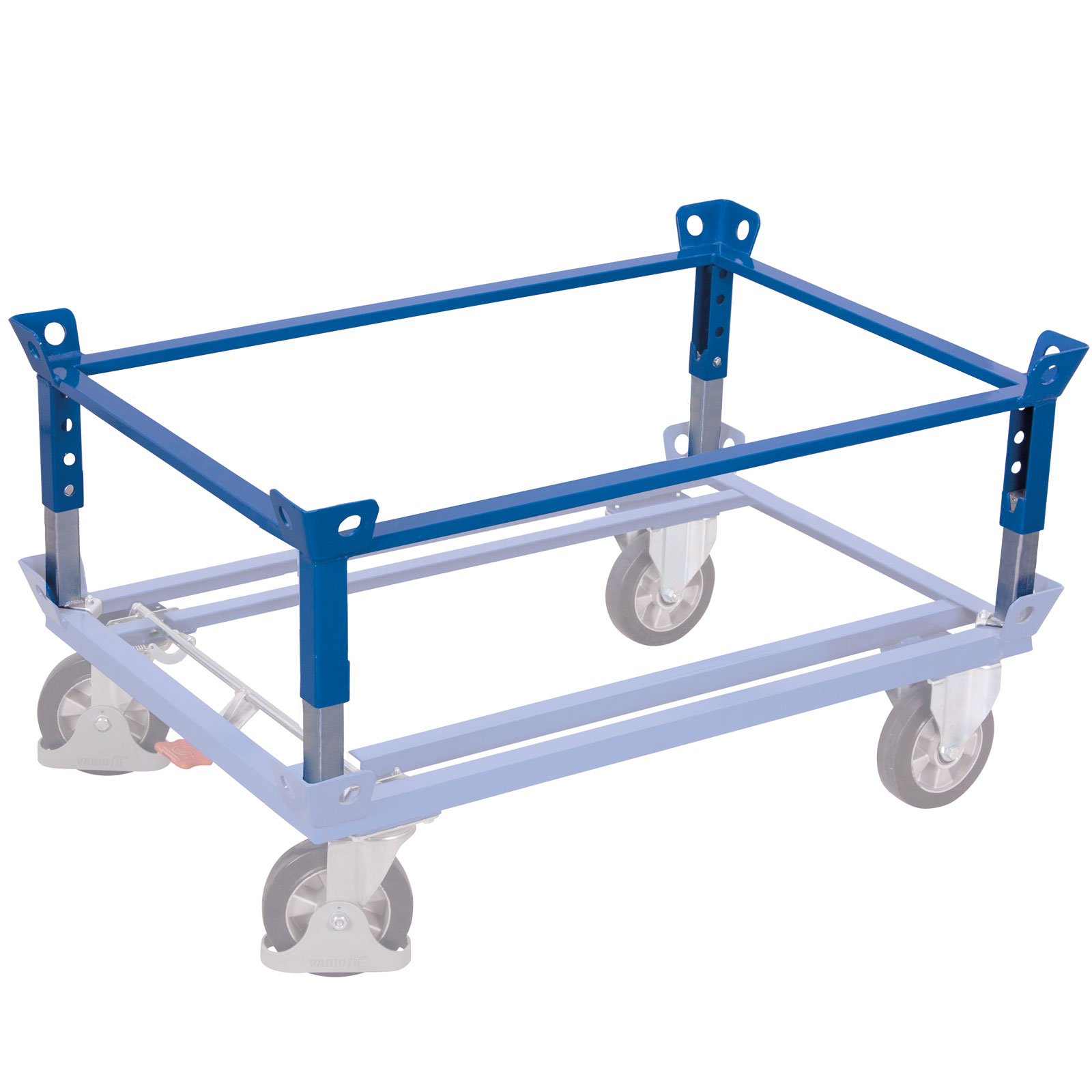 VARIOfit Aufsatzrahmen für Palettenfahrgestelle 1210x810mm Ladefläche
