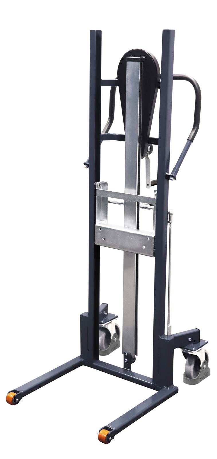 VARIOfit Materialheber Tragkraft 250kg Thermoplastische Gummibereifung Anthrazitgrau RAL 7016