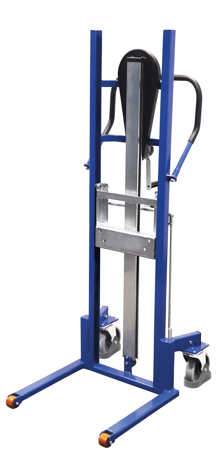 VARIOfit Materialheber Tragkraft 250kg Thermoplastische Gummibereifung Enzianblau RAL 5010