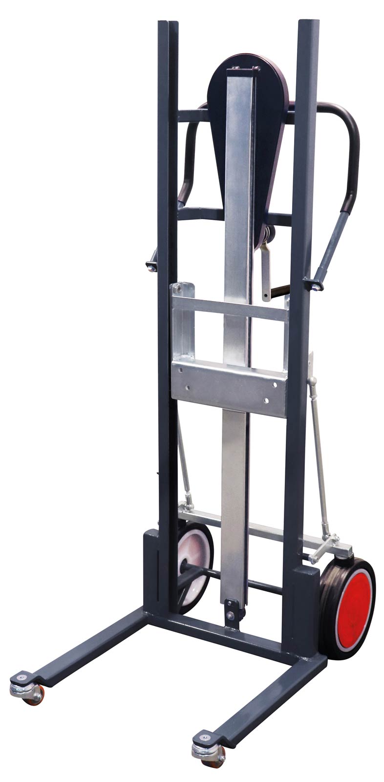 VARIOfit Materialheber Tragkraft 250kg Vollgummibereifung Anthrazitgrau RAL 7016