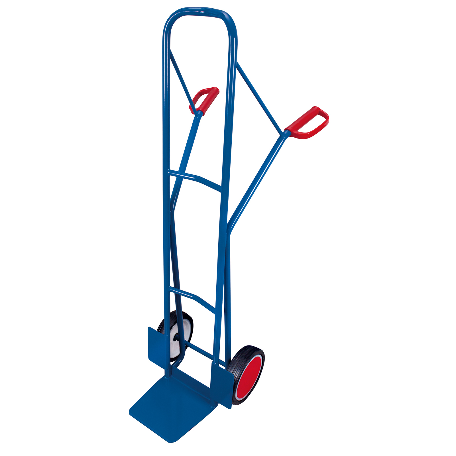 VARIOfit Stahlrohrkarren 250kg Tragkraft 1600mm Höhe Vollgummibereifung