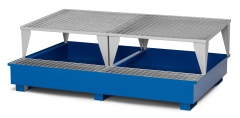 RR Industrietechnik Typ RTA-22 Auffangwannen für IBC aus Stahl mit Abfüllbereich