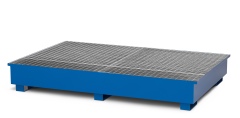 RR Industrietechnik Typ RTA-2 Auffangwannen für IBC aus Stahl mit Abfüllbereich
