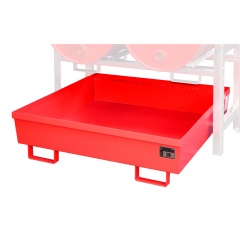 Bauer Auffangwanne FRA-2, 1380x580x850mm, 280l, Feuerrot