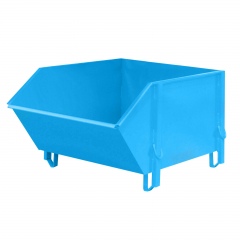 Bauer Baustoffbehälter BBG 100, lackiert, Lichtblau