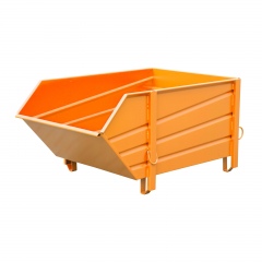 Bauer Baustoffbehälter BBP 100, lackiert, Gelborange
