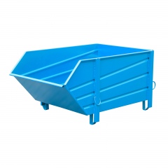 Bauer Baustoffbehälter BBP 100, lackiert, Lichtblau