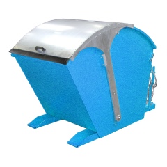 Bauer Kippbehälter RD 1000, lackiert, Lichtblau