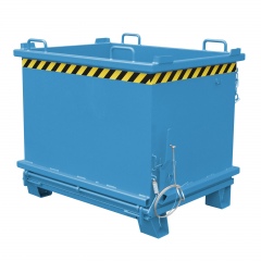 Bauer Klappbodenbehälter SB 1000, lackiert, Lichtblau