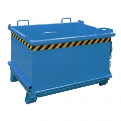 Bauer Klappbodenbehälter SB 750, lackiert, Lichtblau