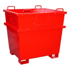 Bauer Universalcontainer UC 500, lackiert, Feuerrot