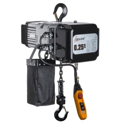 DELTA Elektrischer Kettenzug DTS – 400V - Tragkraft 0,25t Hubhöhe 6m 1 Geschwindigkeit 1 Kettenstrang