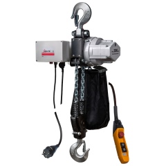 Delta Elektrischer Kettenzug Typ US 230V 2m/min 2,0t 10m Hubhöhe