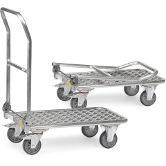 Fetra ESD Klappwagen Alurohrwagen Aluplattform 200kg Tragkraft