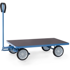 Fetra Handwagen mit Plattform Vollgummibereifung