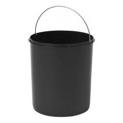 Hailo Inneneimer 15l aus Kunststoff schwarz für Compact-Box 15/M