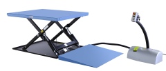 HanseLifter Hubtisch HTF-G 230V oder 380V mit Auffahrrampe Hubhöhe 840mm Tragkraft 1000kg