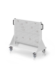 Kappes RasterMobil® Größe #2 - 1000x890x500mm - 4x Lochplatte 16-teilig - lichtgrau