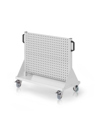Kappes RasterMobil® Größe #2 - 1000x890x500mm - 4x Lochplatte 4-teilig - lichtgrau