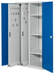 Kappes ®RasterPlan Vertikalschränke 1950x1000x600mm Modell 80 Doppelwandtüren enzianblau