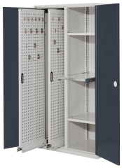 Kappes ®RasterPlan Vertikalschränke 1950x1000x600mm Modell 84 Doppelwandtüren anthrazitgrau