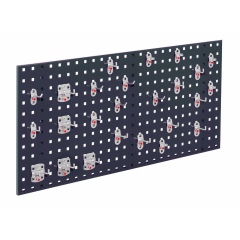Kappes ®RasterPlan Einsteigerset #8 1x Lochplatte 1000x450mm 1x Werkzeughaltersortiment 25-teilig Anthrazitgrau RAL 7016