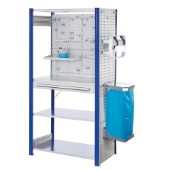 Kappes ®RasterPlan Steckregale 2000x1000x500mm Modell 6 enzianblau