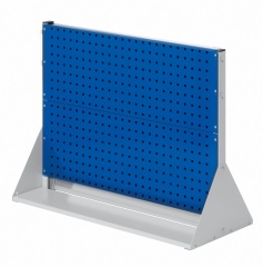Kappes ®RasterPlan Stellwände doppelseitig Größe #2 - 4x Lochplatten Enzianblau RAL 5010