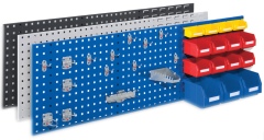 Kappes ®RasterPlan Kombiplattenset #4 1x Lochplatte 1500x450mm 1x Zubehörsortiment 25-teilig