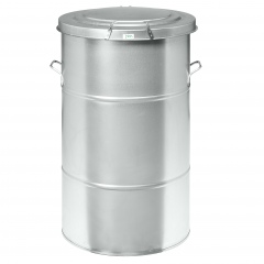 Kongamek Abfallbehälter, verzinkt aus Blech 115l Volumen